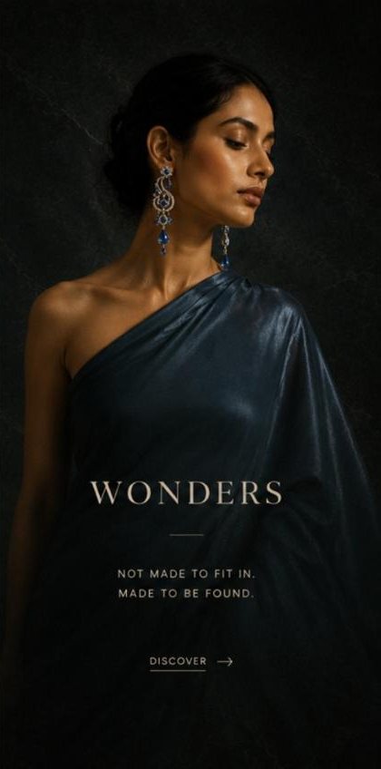 Wonders collection: not made to fit in, made to be found